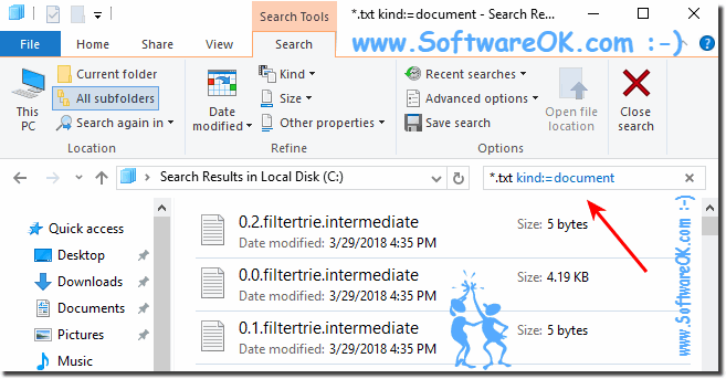 Search query for Text File!