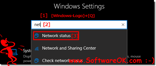 Windows 10 network adapters status!