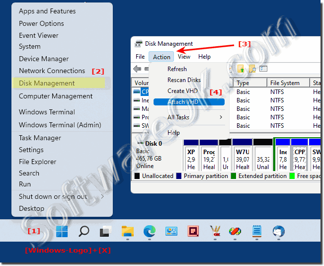 Easy Mount the VHD under all MS Windows Desktop and Server OS!