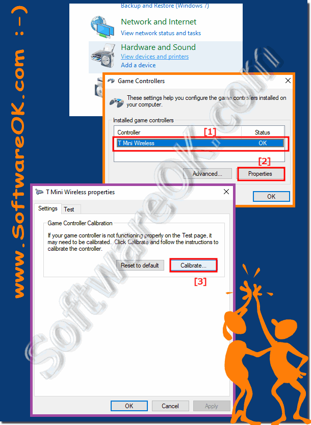 Calibrate joystick / game controller under Windows 10, 8.1, ...!