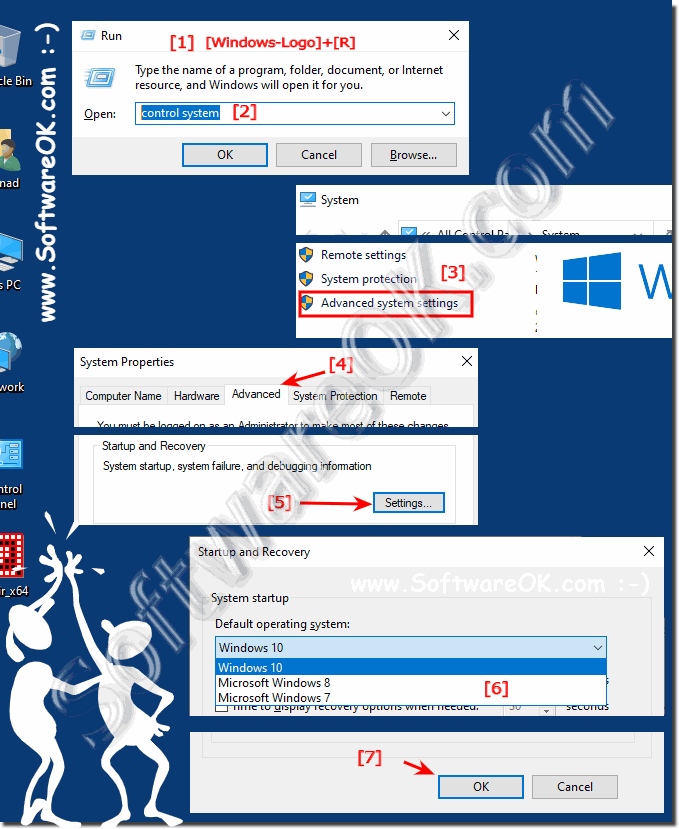 Change boot loader Windows 10!