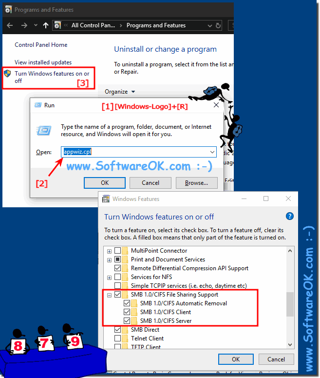NAS and networks are not recognized on the Windows 10!