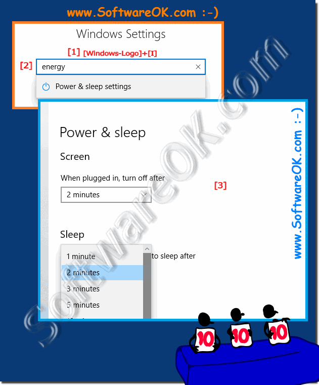 Open the power options on Windows 10!