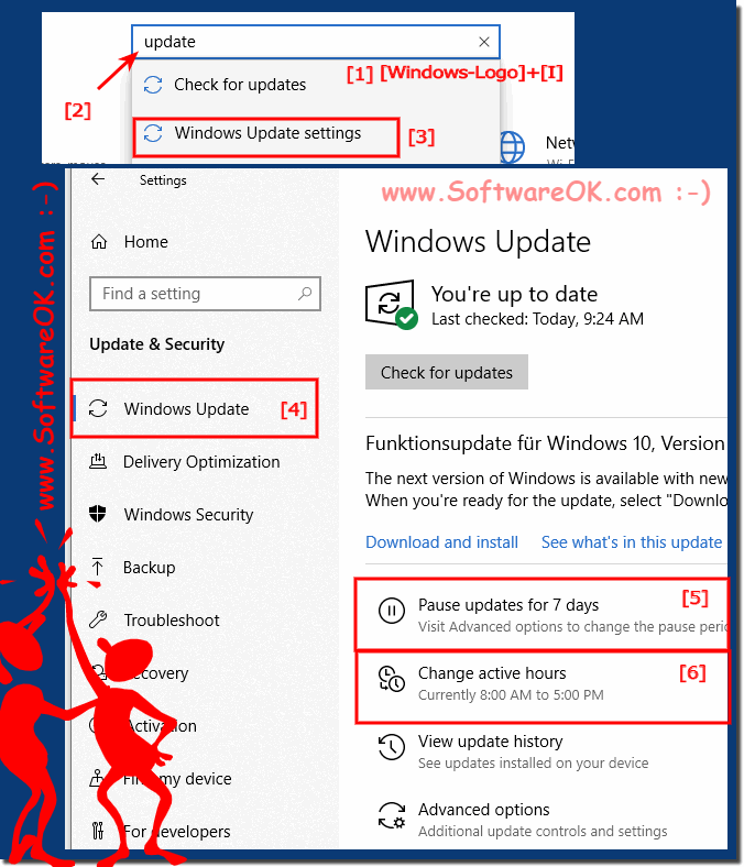 Plan to restart Windows 10 before downloading updates!