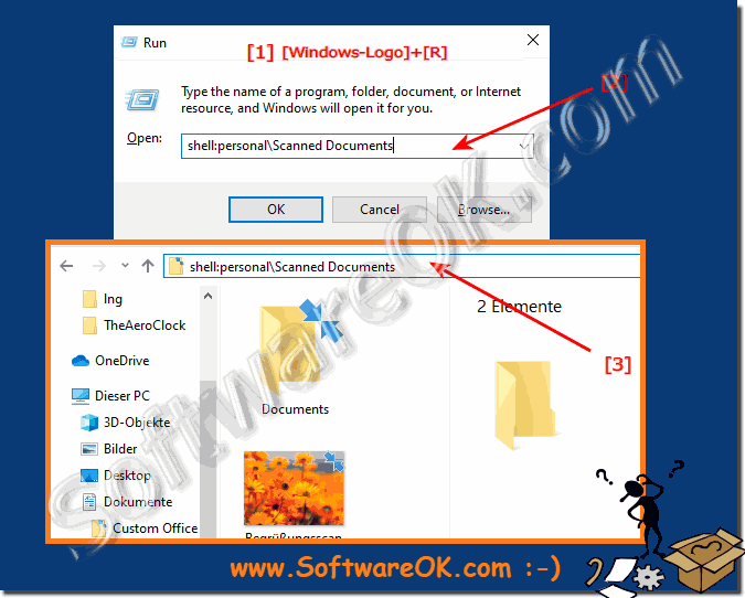 Scanned Documents Location In Windows 10!
