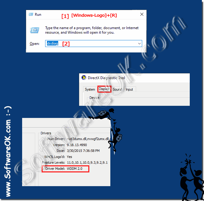 Version of WDDM of the GPU driver on The Windows System