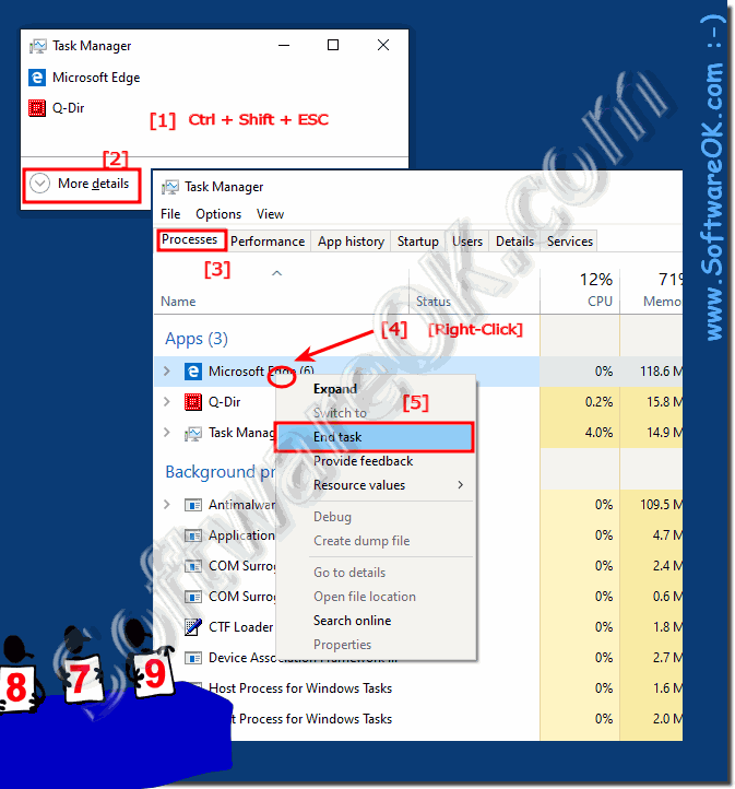 Start Windows 10 Task Manager!