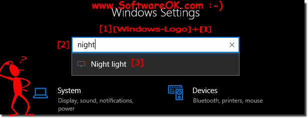 night light mode on Windows-10!