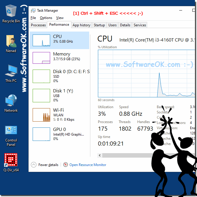 Detect Windows system components in the Task Manager!