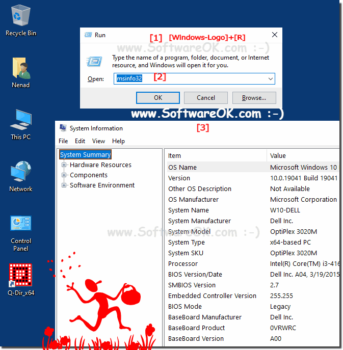 See the system components with msinfo32 under Windows!