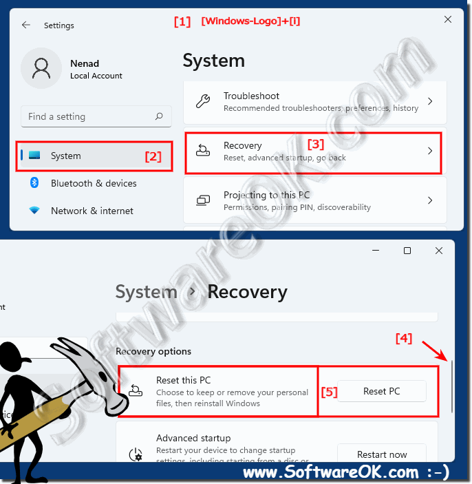 Easy Reset Windows 11!