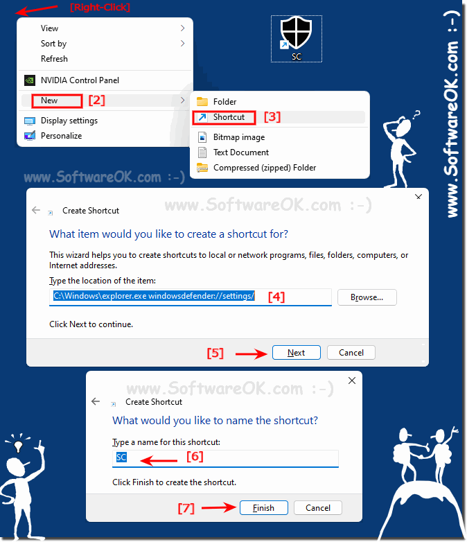 Quick access to Windows 11 Defender settings!