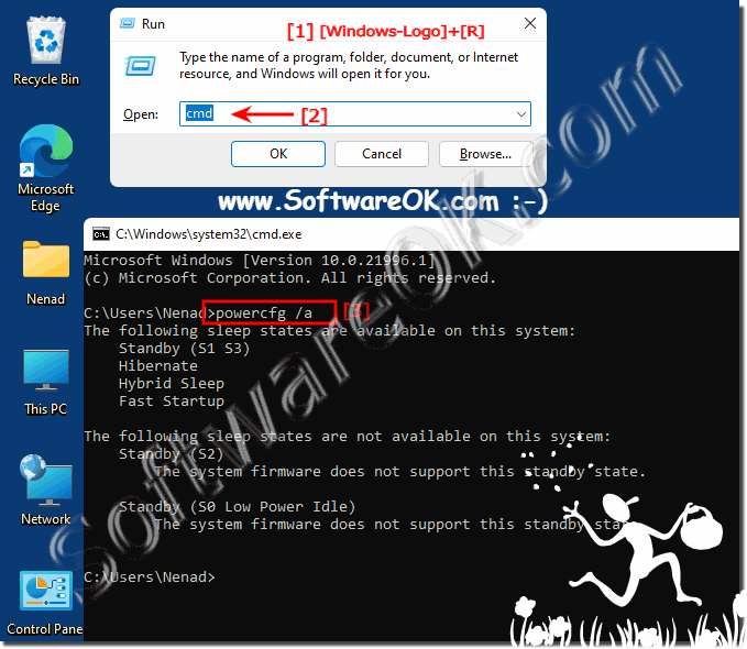 Supported power plan / standby mode functions in Windows 11!