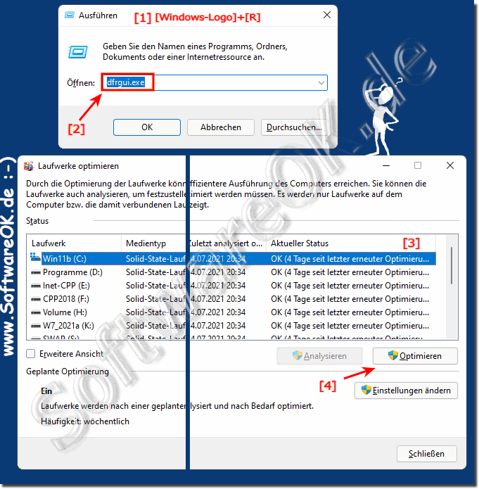 Optimizing drives in Windows 11!