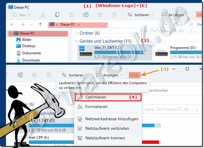 Optimization from drive in file explorer!