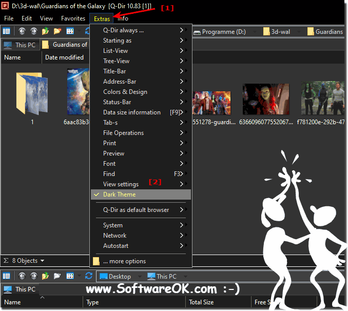 Enable Dark Mode in File Explorer!