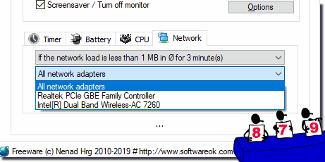 Computer during a download not in standby, then shut down or ...!