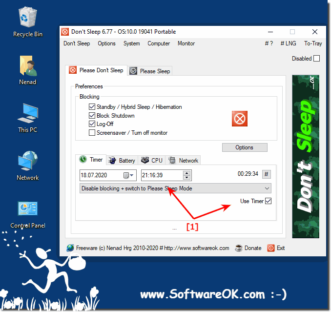 Standby and Hibernate Timer!