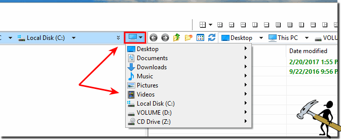 The Computer Popup Menu in the File Manager!