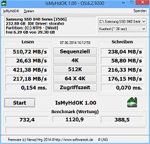 SSD, HDD, SD card, USB sticks Quick test