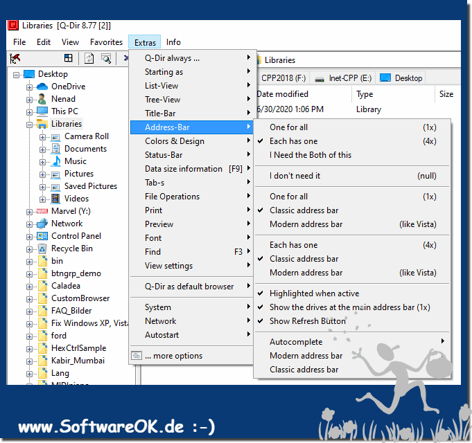 Use Menu Bar in File Explorer on all Windows OS!