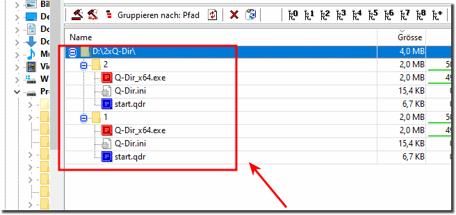 quad explorer with separate settings for various Windows tasks!