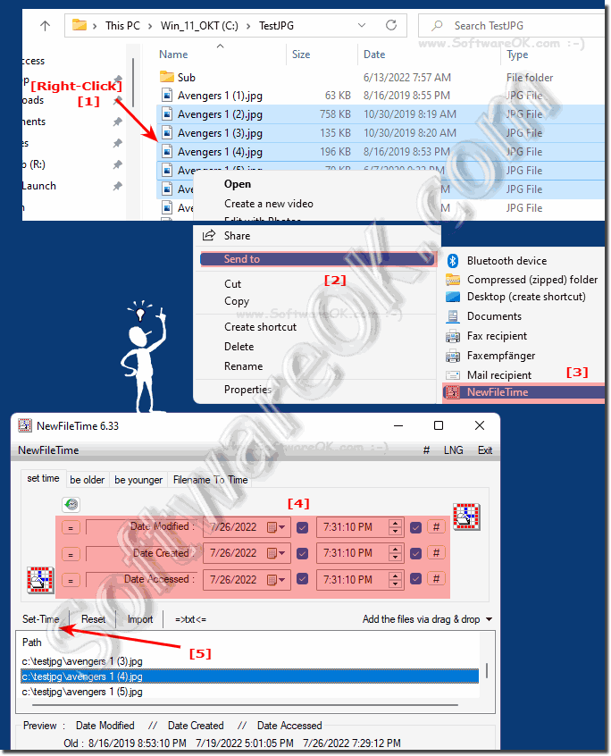 Change dates and times with a free tool!