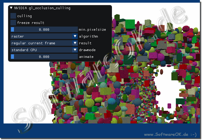 OpenGL occlusion culling system?