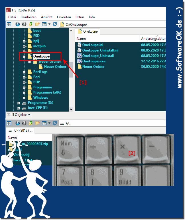 All subfolders in Explorer show shortcut directory tree!