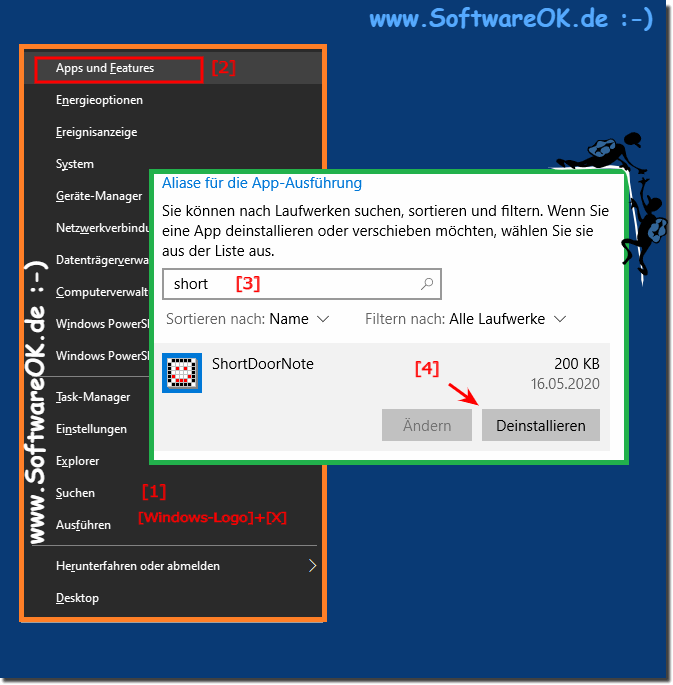 Remove Notes Tool from MS Surface via apps and features!