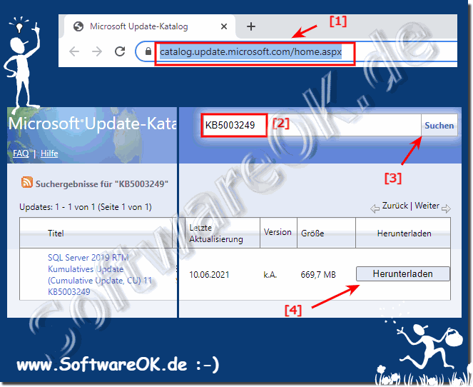 Install Windows updates from the Windows catalog!