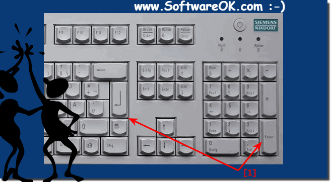 Enter key on Keyboard!