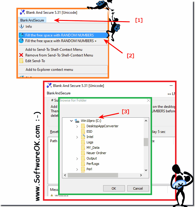 find not safely deleted files and then delete them safely!