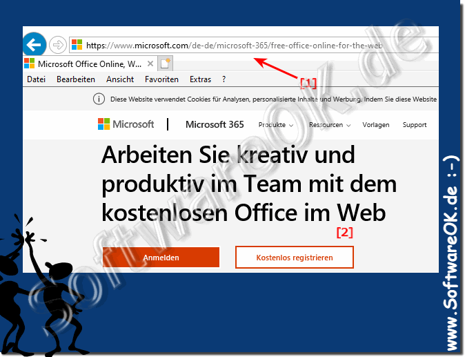 Register Microsoft Office for free!