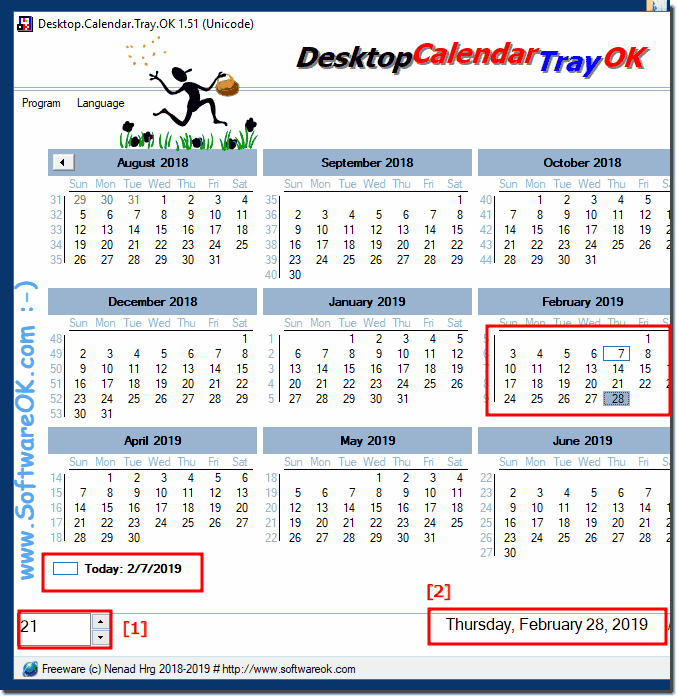 Why the days in the left area to the date difference output?