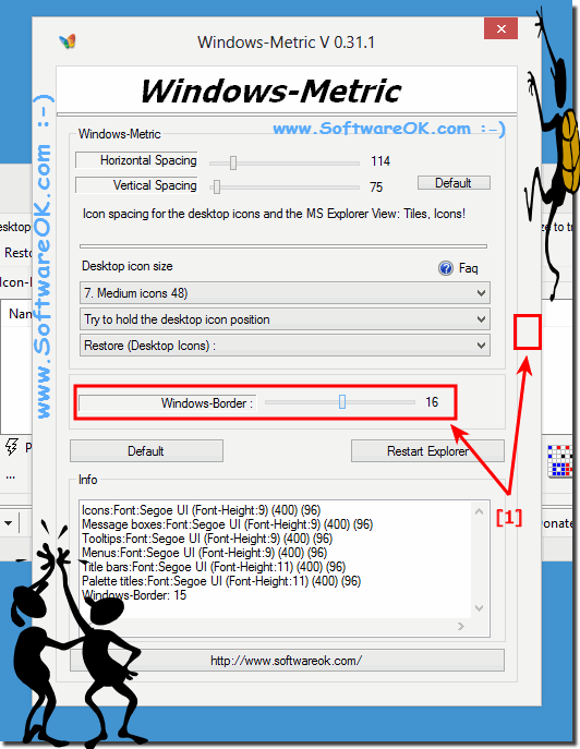 Customize Windows-Border Size!