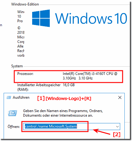 Windows PC and my CPU!