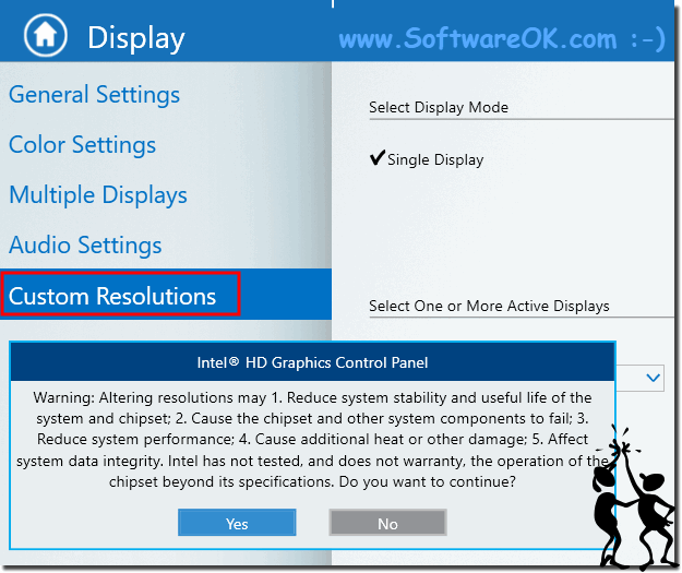 Custom Resolution on Intel Graphics Card!