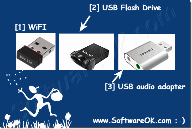 The USB stick! 