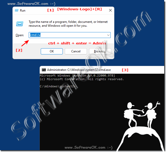 Start command prompt in Unicode character set!