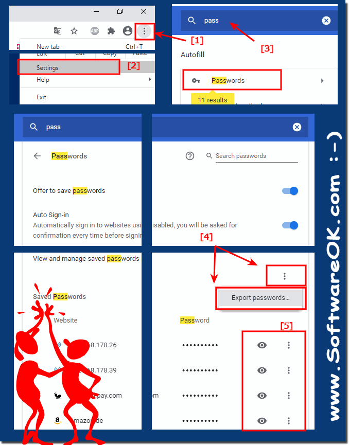 How to manage Google Chrome Passwords? 