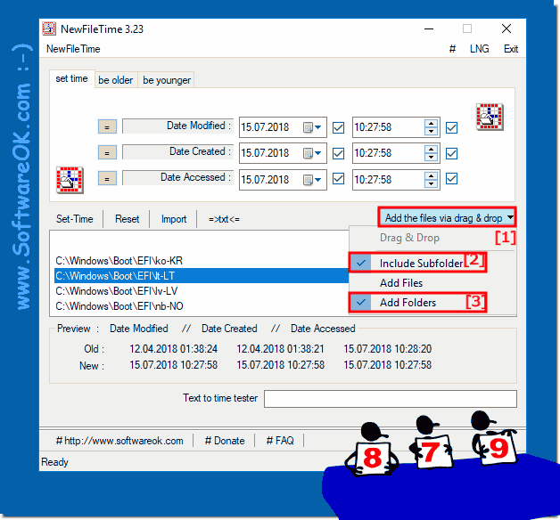 Add Folders inclde Subfolders,but not Add files!