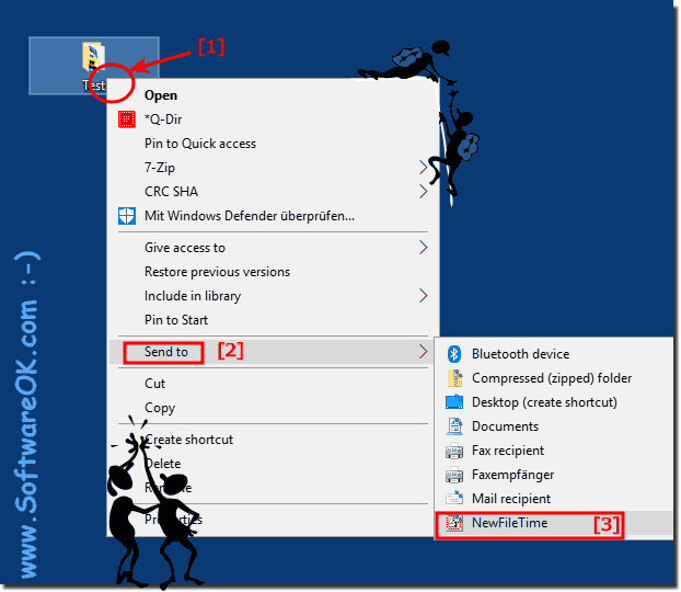 Change File and Folder time via MS Explorer Menu!