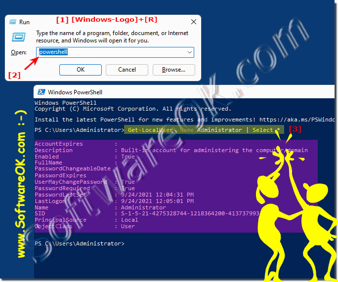 More information about individual user accounts via PowerShell!
