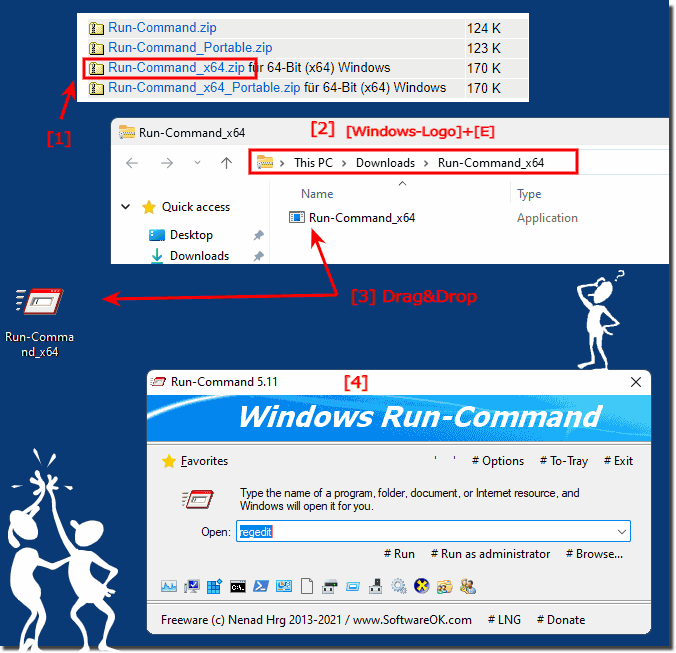 Continue to use the alternative run dialog on Windows 11!