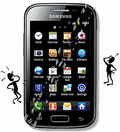 am Samsung Galaxy Applications (Apps) öffnen!