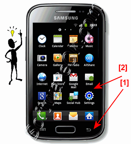 Samsung Galaxy Einstellungen!