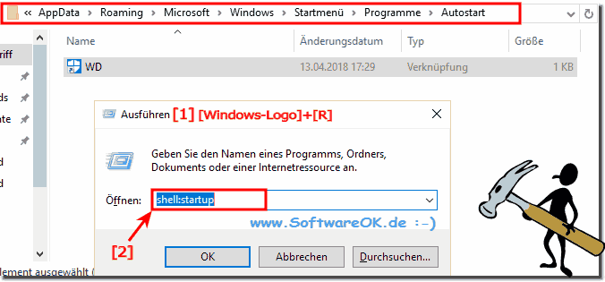 Firefox is not in the Windows Auto-Start folder!
