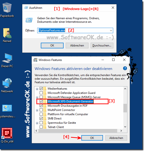 Activate XPS printer on Miscrosoft Windows 11!
