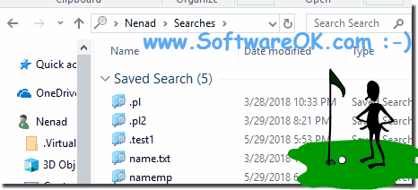 Search results folder / directory on Windows!
